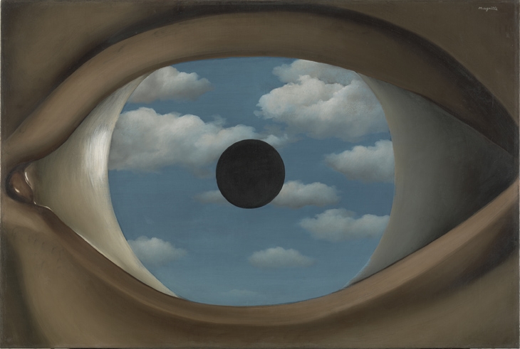 Archisearch - René Magritte (Belgium, 1898-1967). Le faux miroir (The False Mirror). 1928.