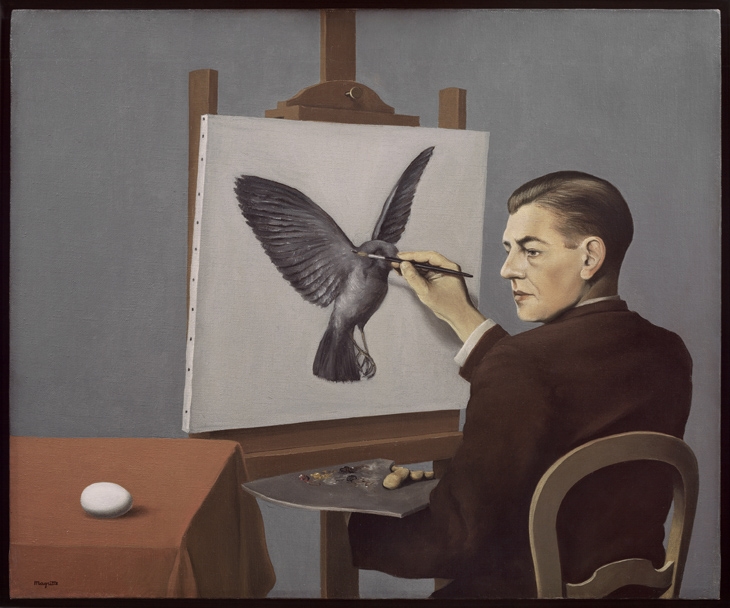 Archisearch - René Magritte (Belgium, 1898-1967). La clairvoyance (Clairvoyance). 1936