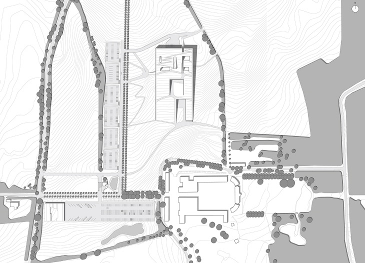 Archisearch - Moesgaard Museum / Henning Larsen Architects / Siteplan