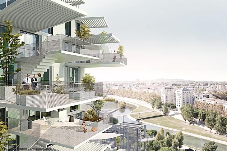 Archisearch INTERVIEW WITH SOU FUJIMOTO, NICOLAS LAISNÉ AND MANAL RACHDI ABOUT THE L'ARBRE BLANC TOWER IN MONTPELIER