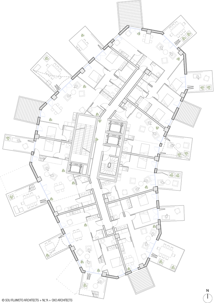 Archisearch INTERVIEW WITH SOU FUJIMOTO, NICOLAS LAISNÉ AND MANAL RACHDI ABOUT THE L'ARBRE BLANC TOWER IN MONTPELIER