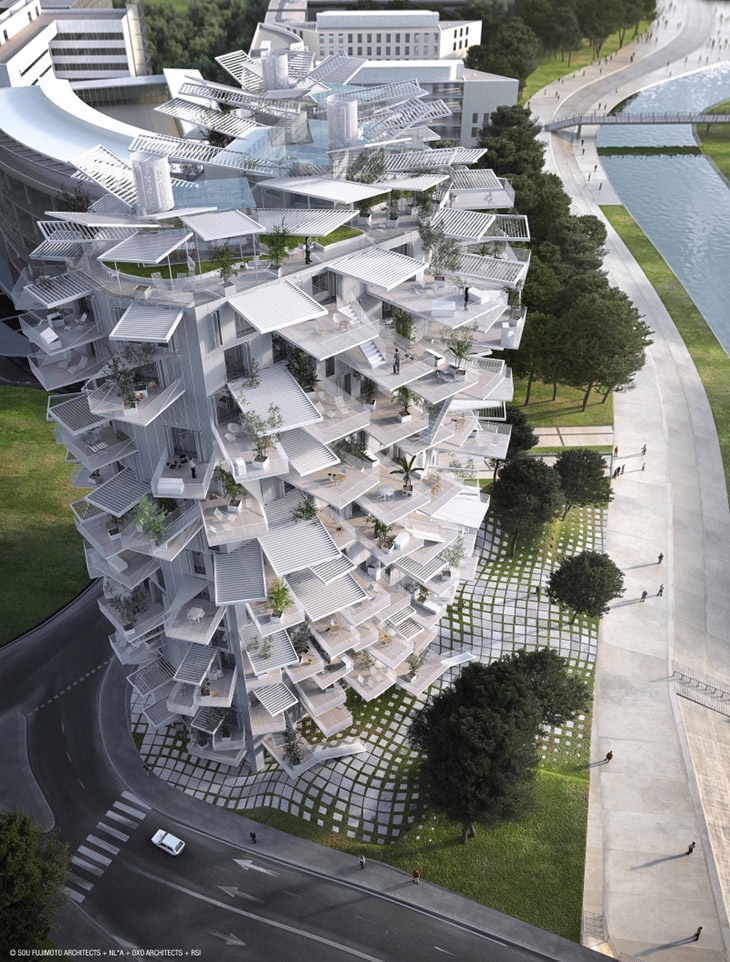 Archisearch MIXTE USE TOWER IN MONTPELLIER, FRANCE BY SOU FUJIMOTO ARCHITECTS + NICOLAS LAISNE ASSOCIES + MANAL RACHDI OXO ARCHITECTS