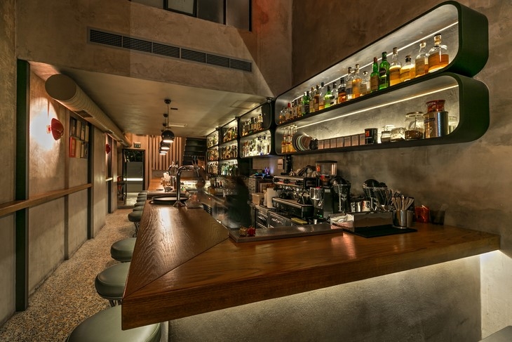 Archisearch MOSAIKO BAR IN GLYFADA REFRESHED BY ELEFTHERIOS AMBATZIS