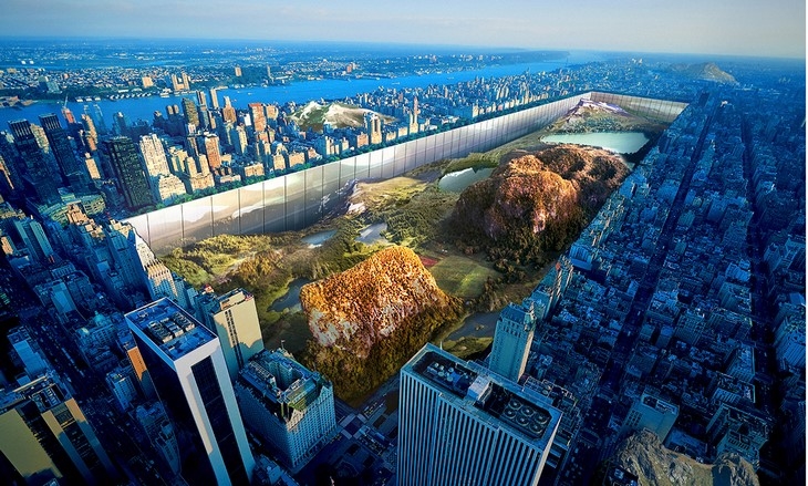 Archisearch EVOLO SKYSCRAPER COMPETITION WINNERS PROPOSE A WALL AROUND THE CENTRAL PARK IN NEW YORK