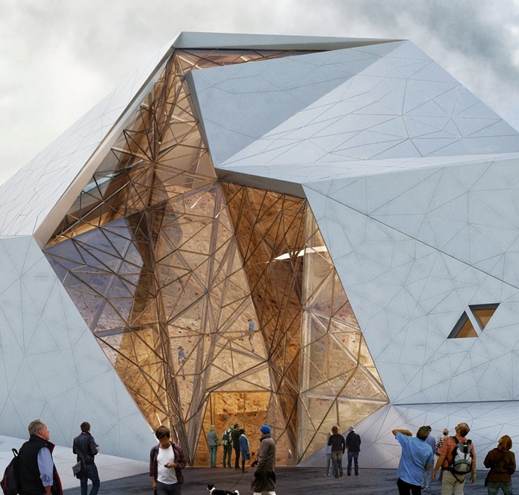Archisearch - NEW WAVE ARCHITECTURE ROCK CLIMBING HALL IN IRAN 