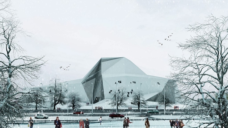 Archisearch NEW WAVE ARCHITECTURE ROCK CLIMBING HALL IN IRAN 