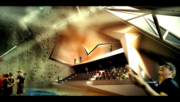 Archisearch NEW WAVE ARCHITECTURE ROCK CLIMBING HALL IN IRAN 