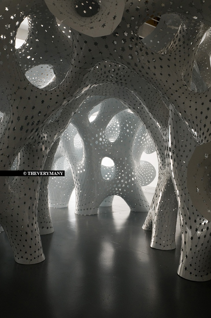 Archisearch NONLIN/LIN PAVILION by MARC FORNES & THEVERYMANY