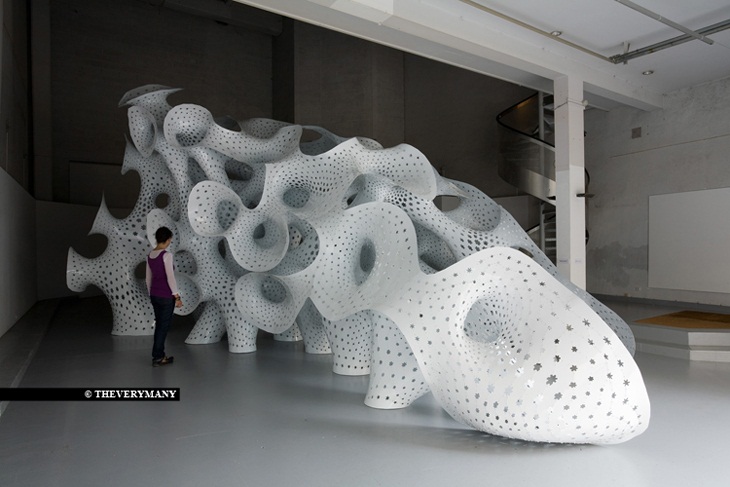 Archisearch NONLIN/LIN PAVILION by MARC FORNES & THEVERYMANY