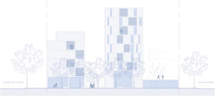 Archisearch A MULTI USE RESIDENTIAL PROPOSAL IN NÜRNBERG / MEET THY NEIGHBOR / AREA TM