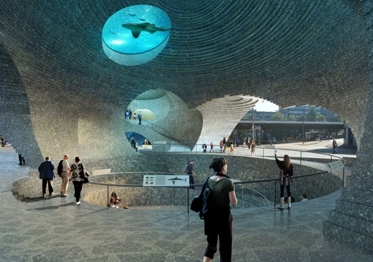 Archisearch - HHF ARCHITECTS AND BURCKHARDT+PARTNER: THE 2ND PRIZE WINNING PROPOSAL FOR THE ZOO BASEL OZEANIUM