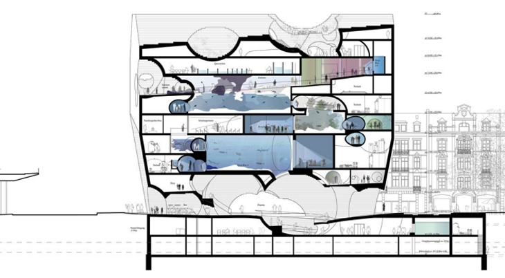 Archisearch - Section (c) 2013 HHF architects