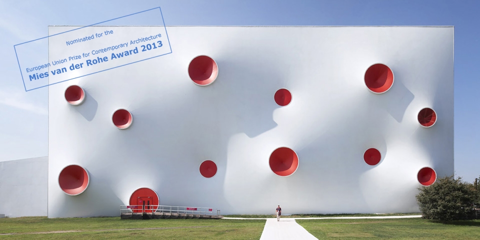 Archisearch - MAGMA ARCHITECTURE'S OLYMPIC SHOOTING VENUE HAS BEEN NOMINATED FOR THE MIES VAN DER ROHE AWARD 2013