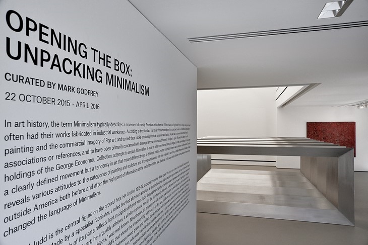 Archisearch OPENING THE BOX: UNPACKING MINIMALISM / THE GEORGE ECONOMOU COLLECTION SPACE, ATHENS