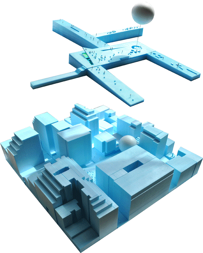 Archisearch - Πλατεία Θεάτρου / Joao Prates Ruivo, Raquel Maria Oliveira, Bασίλης Οικονομόπουλος / Αρχιτεκτονικός διαγωνισμός / 2ο βραβείο 