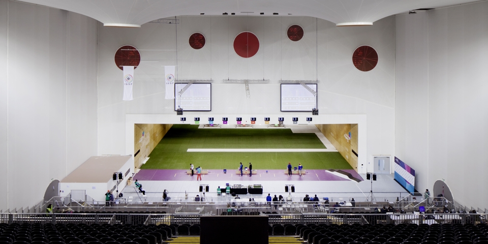 Archisearch MAGMA ARCHITECTURE'S OLYMPIC SHOOTING VENUE HAS BEEN NOMINATED FOR THE MIES VAN DER ROHE AWARD 2013