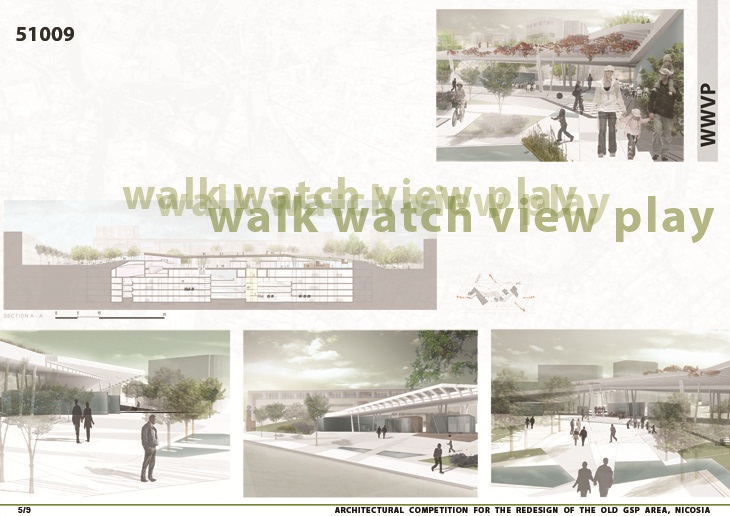 Archisearch ERGO 7 ARCHITECTS - STRATIS PAPADOPOULOS,MARY DALKAFOUKI & ASSOCIATES | 3rd PRIZE IN THE ARCHITECTURAL COMPETITION FOR THE REDESIGN OF OLD GSP AREA IN NICOSIA, CYPRUS.