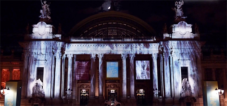 Archisearch - UNIVERSE OF WATER PARTICLES ON THE GRAND PALAIS / TEAMLAB
