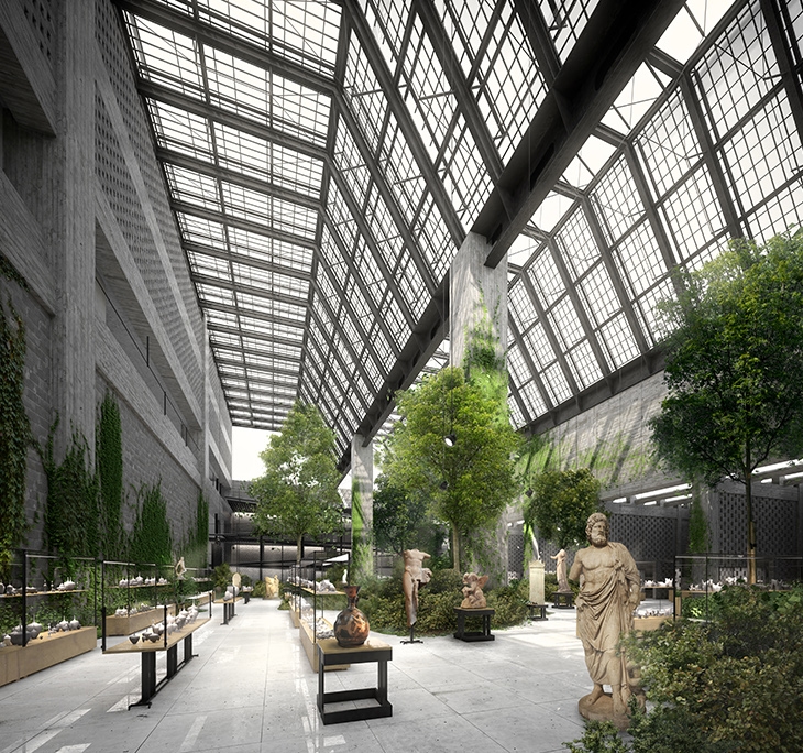 Archisearch - DIE WUNDERKAMMER / 2nd PRIZE AT THE COMPETITION OF THE ARCHAEOLOGICAL THEMATIC MUSEUM OF PEIRAEUS / LEONIDAS PAPALAMPROPOULOS - GEORGIA SYRIOPOULOU