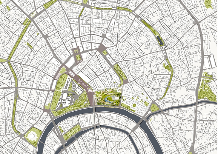 Archisearch TPO RESERVE, LATZ+PARTNER AND MAZWAN WON THE SECON PRIZE OF THE ZARYADYE PARK COMETITION IN MOSCOW