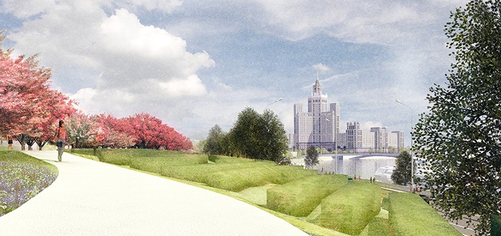 Archisearch TPO RESERVE, LATZ+PARTNER AND MAZWAN WON THE SECON PRIZE OF THE ZARYADYE PARK COMETITION IN MOSCOW