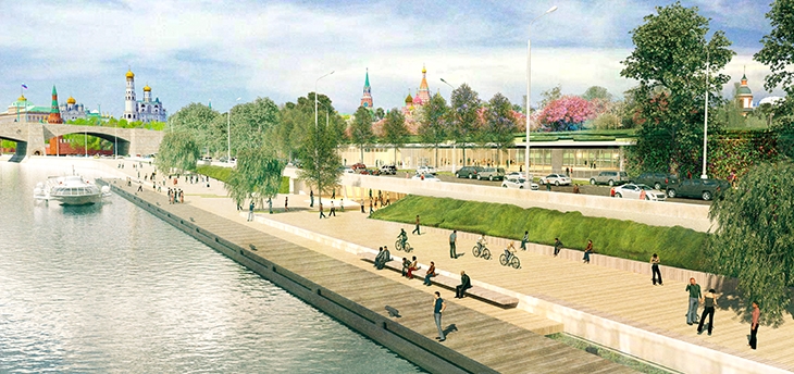 Archisearch TPO RESERVE, LATZ+PARTNER AND MAZWAN WON THE SECON PRIZE OF THE ZARYADYE PARK COMETITION IN MOSCOW