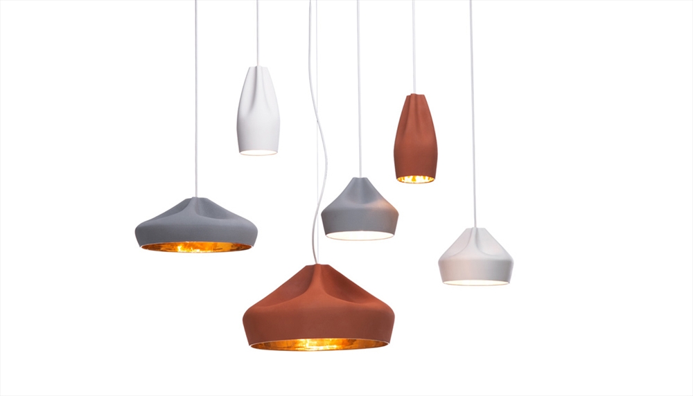 Archisearch - INNOVATIVE PLEAT BOX CERAMIC LAMPS BY APPARATU