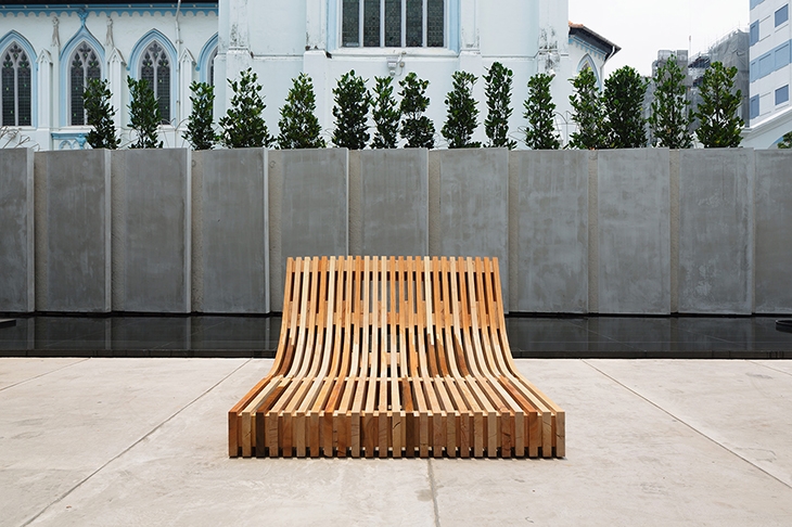 Archisearch - THE PEOPLE'S BENCH BY ANONYMOUS PART OF THE SINGAPLURAL EXHIBITION AT THE SINGAPORE DESIGN WEEK 2014