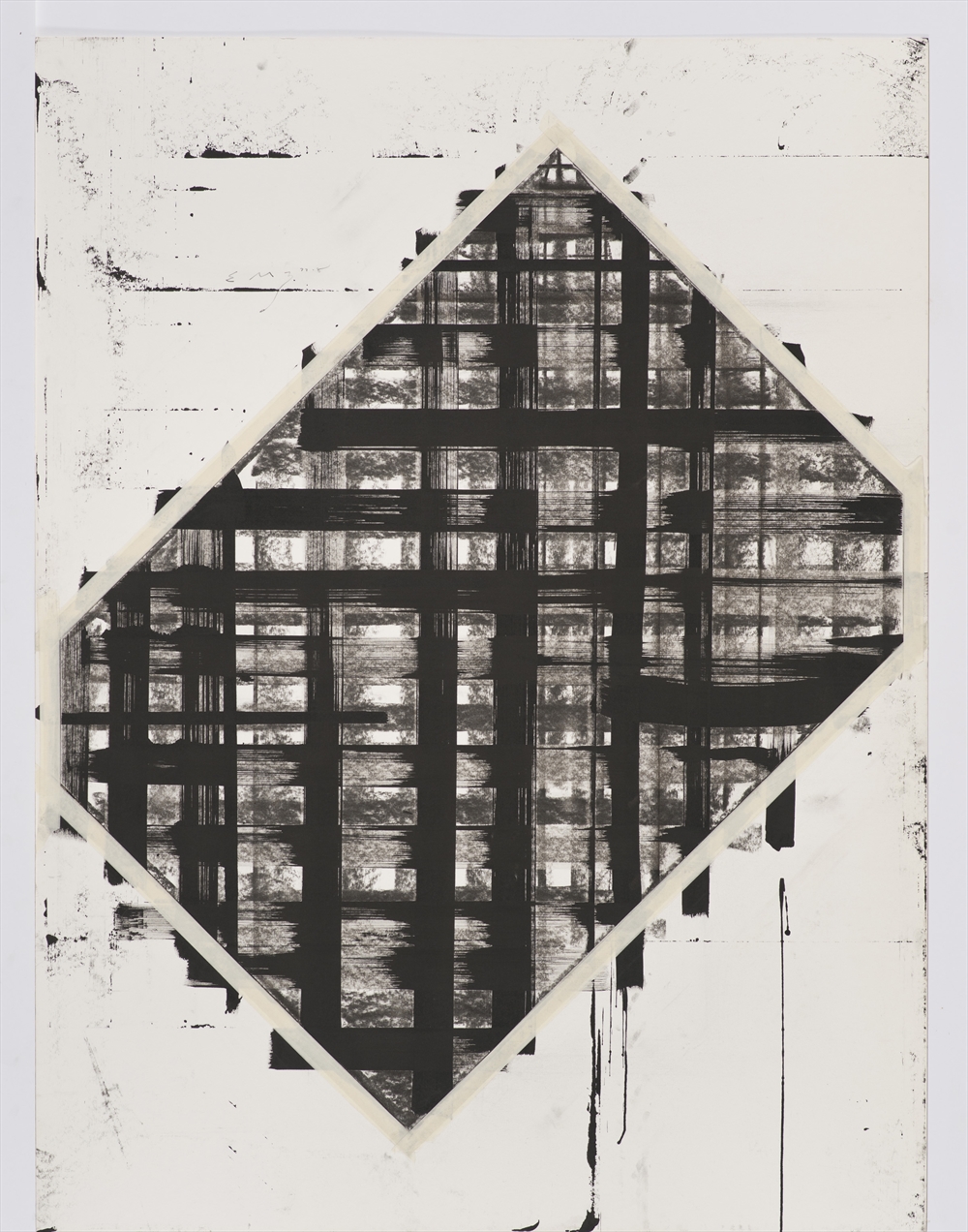 Archisearch - Ed Moses, Cubist Drawing #11, 1977–78, Los Angeles County Museum of Art, promised gift of Ed Moses, (c) 2015 Ed Moses, photo (c) 2015 Museum Associates/LACMA, by Brian Forrest