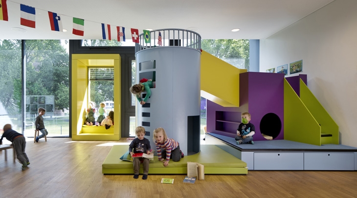 Archisearch KADAWITTFELDARCHITEKTUR DESIGN A KINDERGARTEN FULL OF COLOURS IN HAMBURG