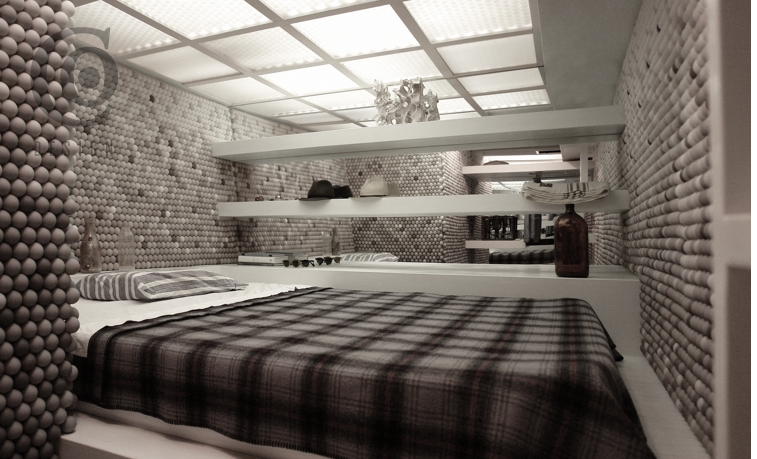 Archisearch - Loft απο μπάλλες του ping pong !