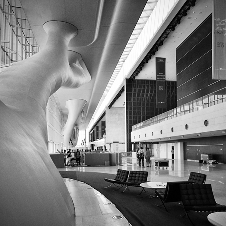 Archisearch - Qatar National Convention Centre, Doha Qatar by architect Arata Isozaki (c) Pygmalion Karatzas