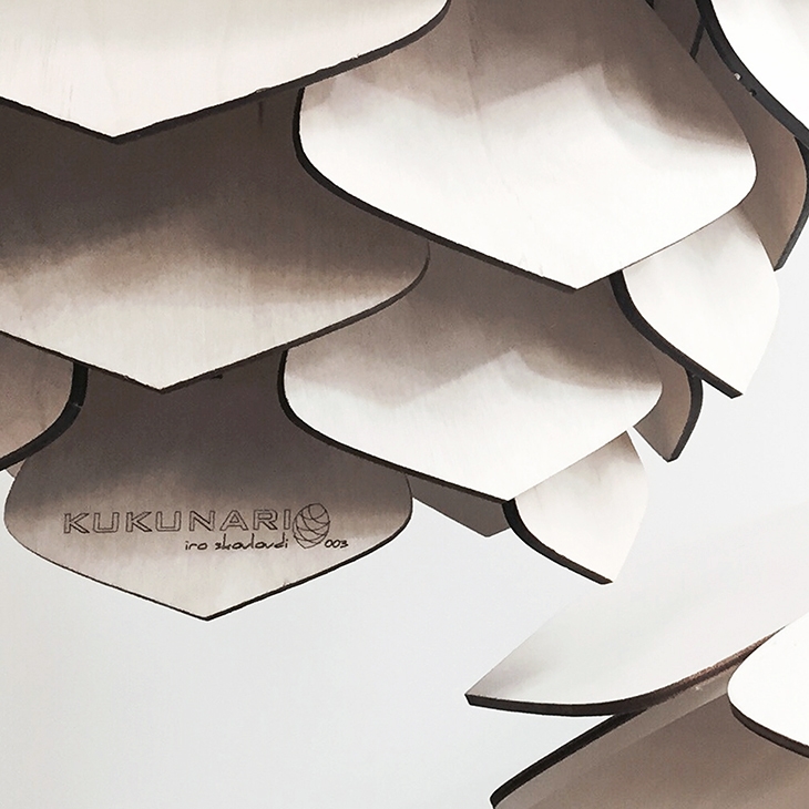 Archisearch - Kukunari: Pine Cone Lightings by Greek Architect Iro Skouloudi