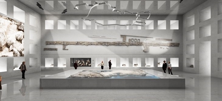 Archisearch THE TIME PIER - 3rd PRIZE / ARCHAELOGICAL THEMATIC MUSEUM OF PIRAEUS COMPETITON / GEORGES BATZIOS ARCHITECTS