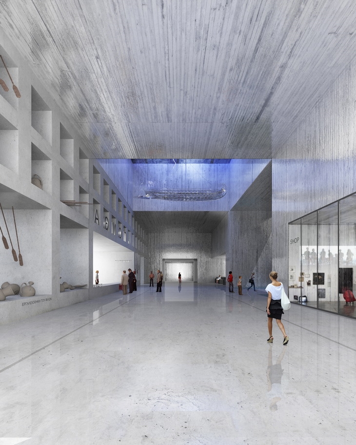 Archisearch THE TIME PIER - 3rd PRIZE / ARCHAELOGICAL THEMATIC MUSEUM OF PIRAEUS COMPETITON / GEORGES BATZIOS ARCHITECTS