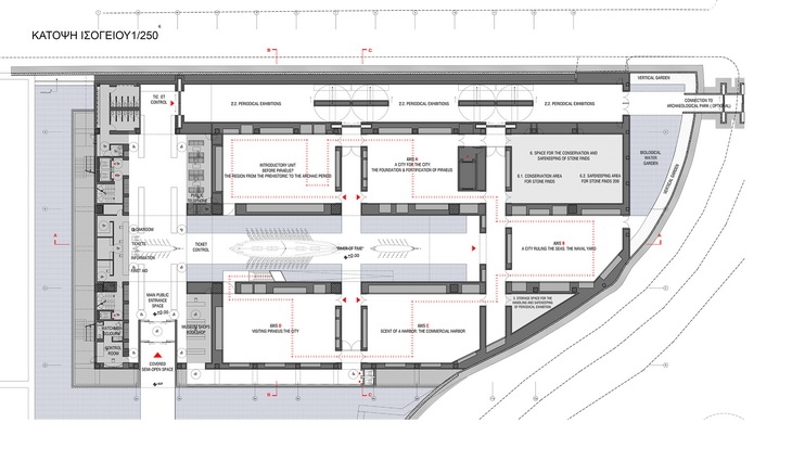 Archisearch - The time pier / Archaeological Thematic Museum of Piraeus, 3rd Prize / Georges Batzios Architects