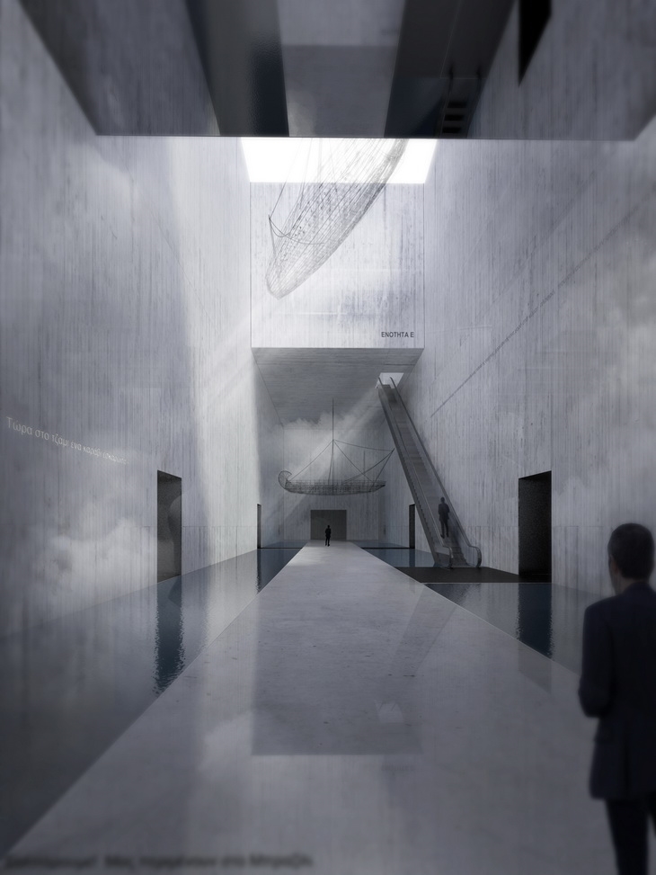 Archisearch - The time pier / Archaeological Thematic Museum of Piraeus, 3rd Prize / Georges Batzios Architects