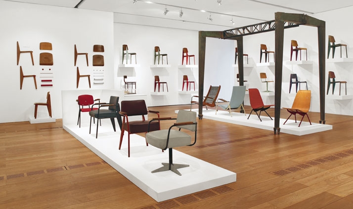 Archisearch - A Passion For Jean Prouvé, Installation view photo Courtesy of Galerie Patrick Seguin