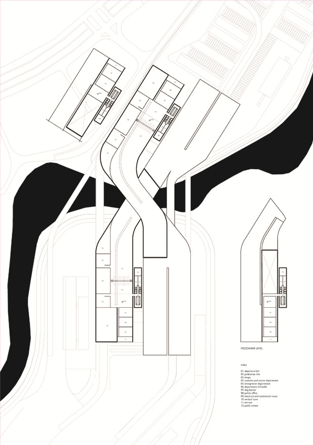 Archisearch PASSENGER CONTROL TERMINAL BUILDING / Α.Ευριπιώτη, Δ.Ζούπας, Η.Καρύδη, Κ.Μπούρας / Διεθνής Αρχιτεκτονικός Διαγωνισμός   