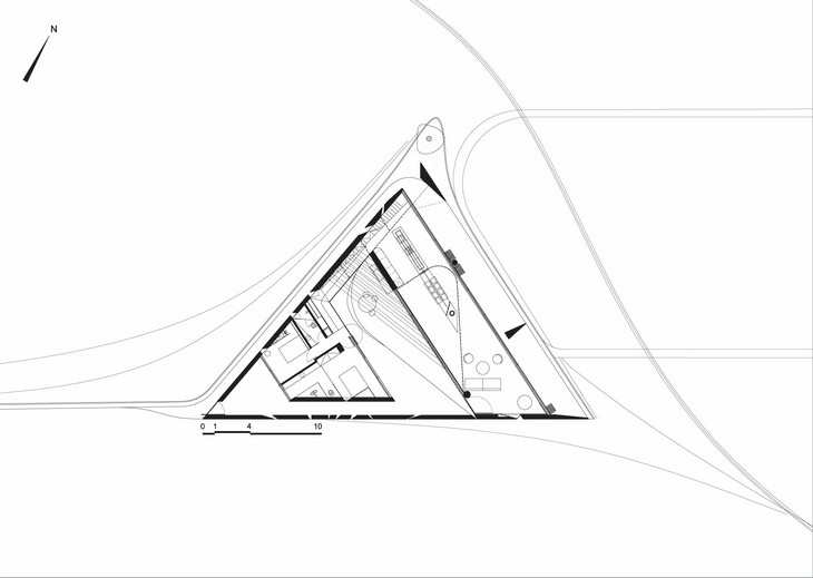 Archisearch - Tense Architecture Network / Residence in Megara / Plan
