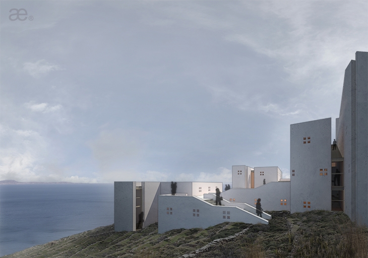 Archisearch - Plinthecke by Aristotheke Eutectonics, Exterior Rendering