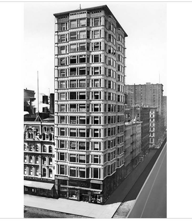 Archisearch - Post Chicago fire, high rise - Reliance Building by Atwood, Burnham & Co, North State Street, Chicago 1890-95 (c) RIBA Collections