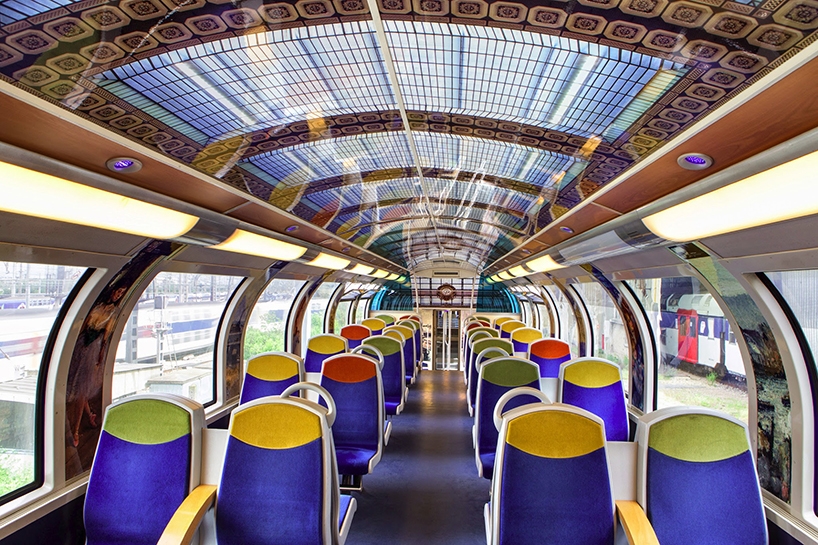 Archisearch - French public trains turn into fascinating mobile art museums