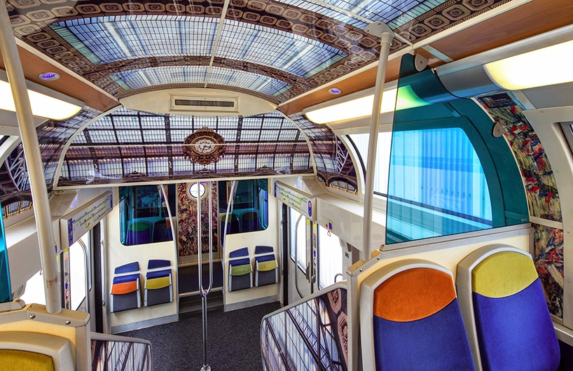 Archisearch - French public trains turn into fascinating mobile art museums