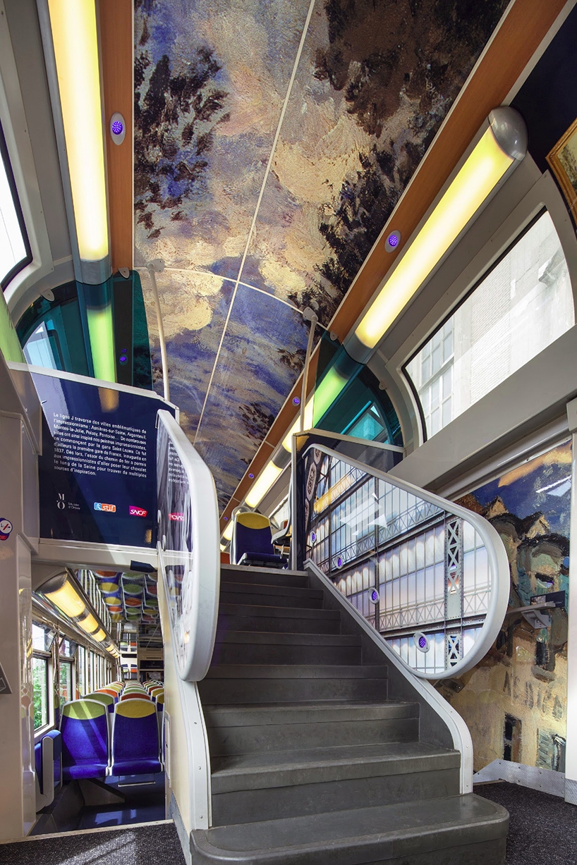 Archisearch FRENCH PUBLIC TRAINS TURN INTO FASCINATING MOBILE ART MUSEUMS