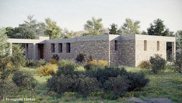 Archisearch - Case Study - Stone House in the Countryside / Panagiotis Zakkas