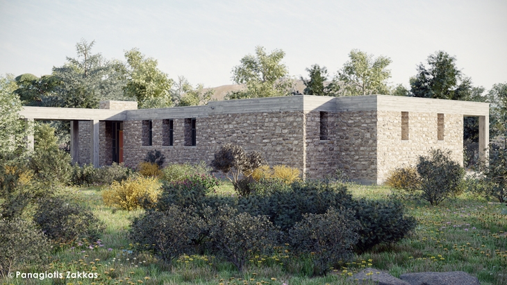 Archisearch STONE HOUSE IN THE COUNTRYSIDE / PANAGIOTIS ZAKKAS