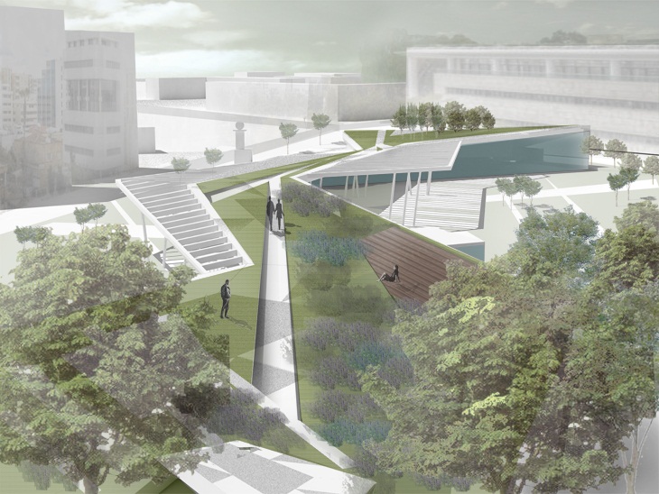 Archisearch - ERGO 7 ARCHITECTS - STRATIS PAPADOPOULOS,MARY DALKAFOUKI & ASSOCIATES | 3rd PRIZE IN THE ARCHITECTURAL COMPETITION FOR THE REDESIGN OF OLD GSP AREA IN NICOSIA, CYPRUS.