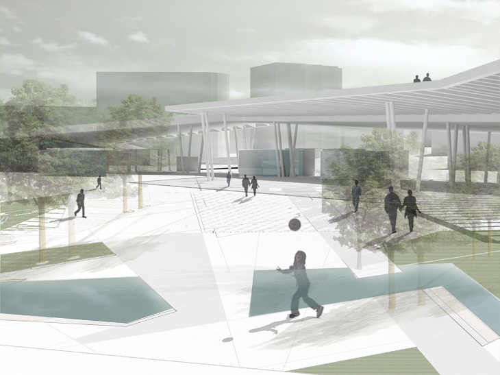 Archisearch ERGO 7 ARCHITECTS - STRATIS PAPADOPOULOS,MARY DALKAFOUKI & ASSOCIATES | 3rd PRIZE IN THE ARCHITECTURAL COMPETITION FOR THE REDESIGN OF OLD GSP AREA IN NICOSIA, CYPRUS.