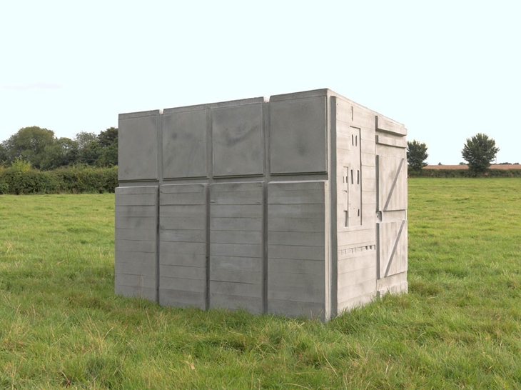 Archisearch - RACHEL WHITEREAD Detached II, 2012 Concrete and steel, (194 x 172 x 234 cm)